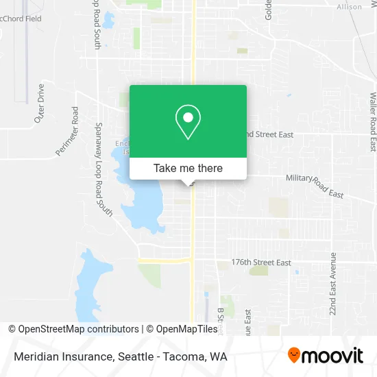 Meridian Insurance map