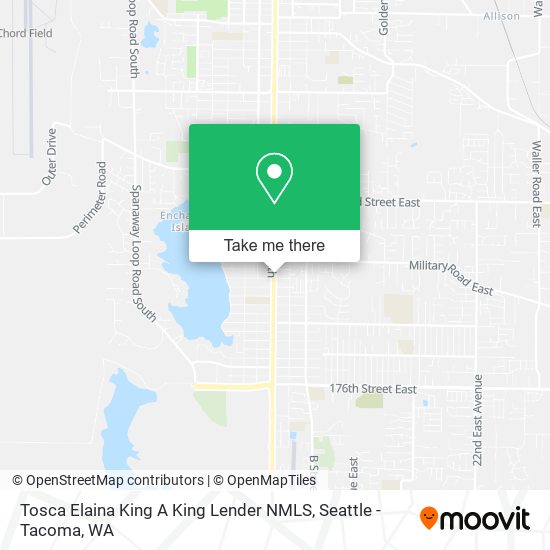 Tosca Elaina King A King Lender NMLS map