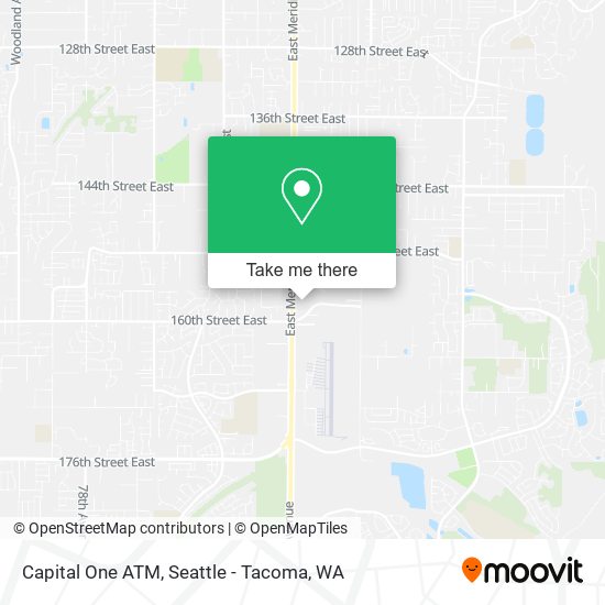 Capital One ATM map