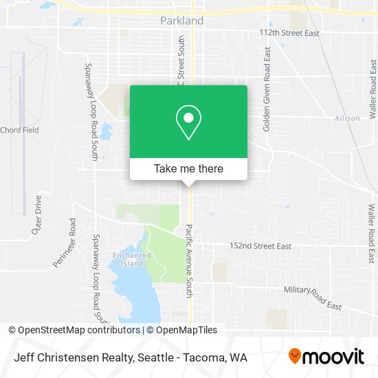 Mapa de Jeff Christensen Realty