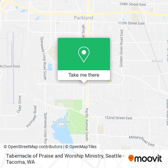 Tabernacle of Praise and Worship Ministry map