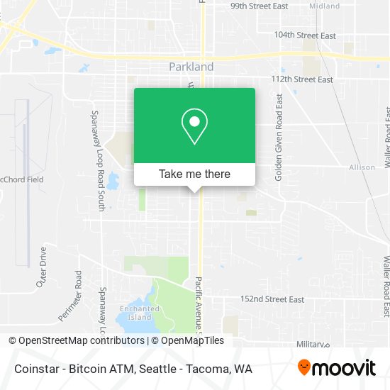 Coinstar - Bitcoin ATM map