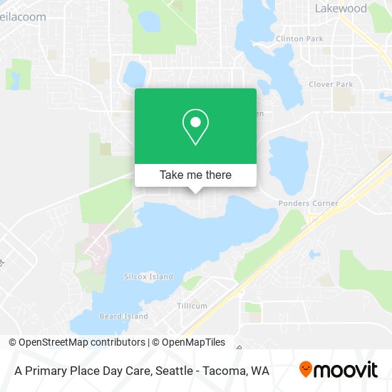 A Primary Place Day Care map