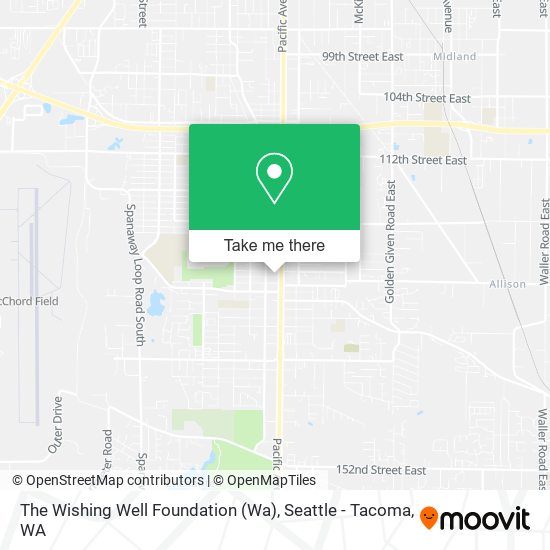The Wishing Well Foundation (Wa) map