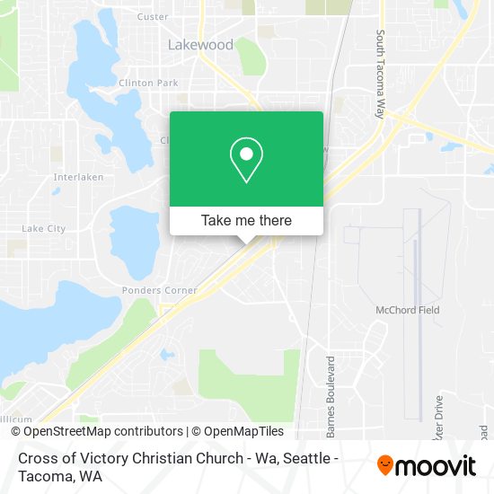 Mapa de Cross of Victory Christian Church - Wa