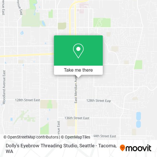 Dolly's Eyebrow Threading Studio map