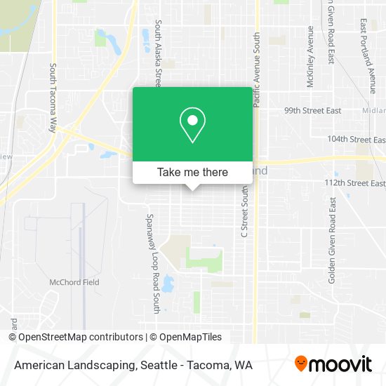 Mapa de American Landscaping