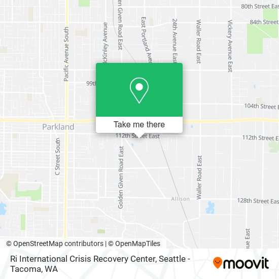 Ri International Crisis Recovery Center map