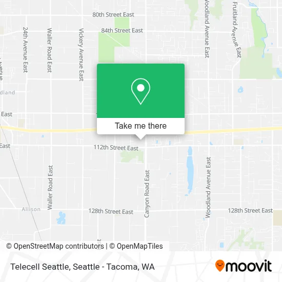 Telecell Seattle map
