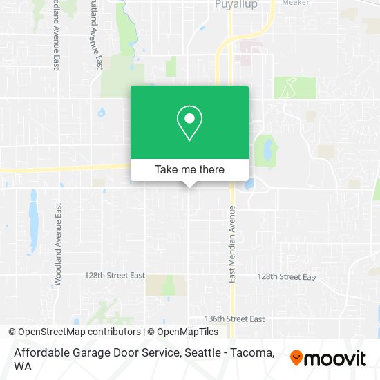 Affordable Garage Door Service map