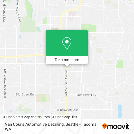 Mapa de Van Cour's Automotive Detailing