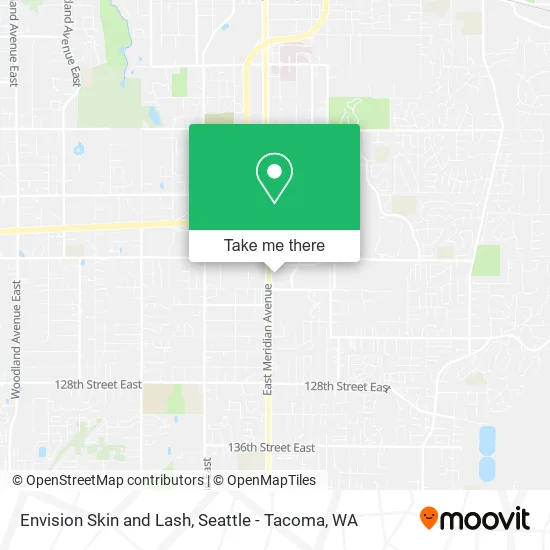Mapa de Envision Skin and Lash