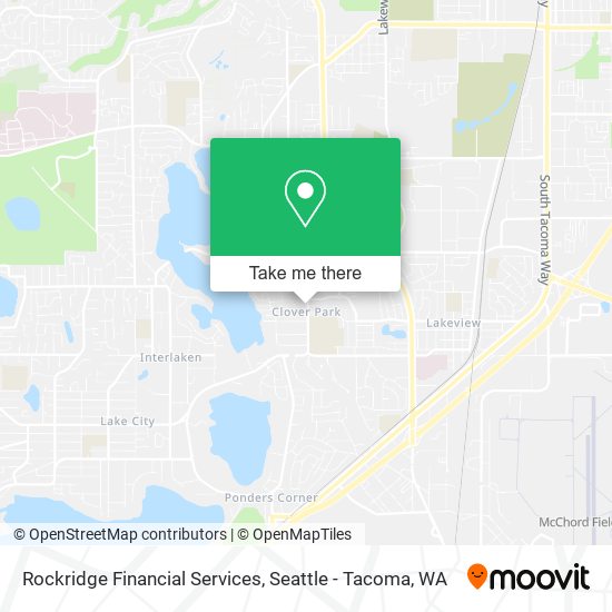 Mapa de Rockridge Financial Services