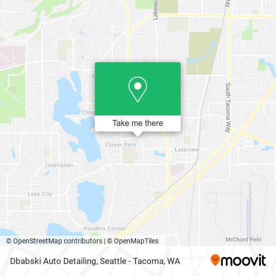 Dbabski Auto Detailing map