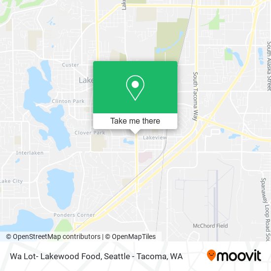 Mapa de Wa Lot- Lakewood Food