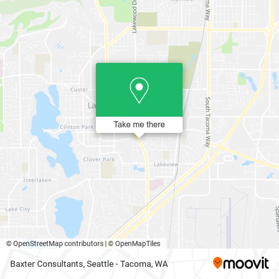 Mapa de Baxter Consultants