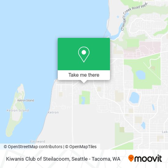 Mapa de Kiwanis Club of Steilacoom