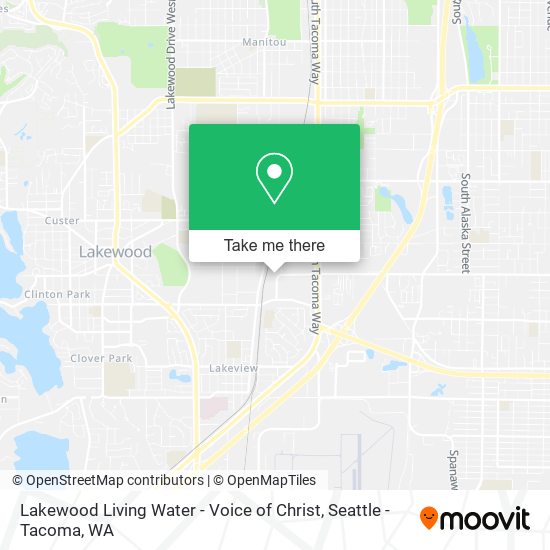 Mapa de Lakewood Living Water - Voice of Christ