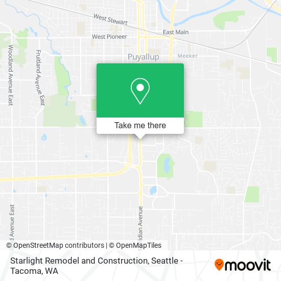 Starlight Remodel and Construction map