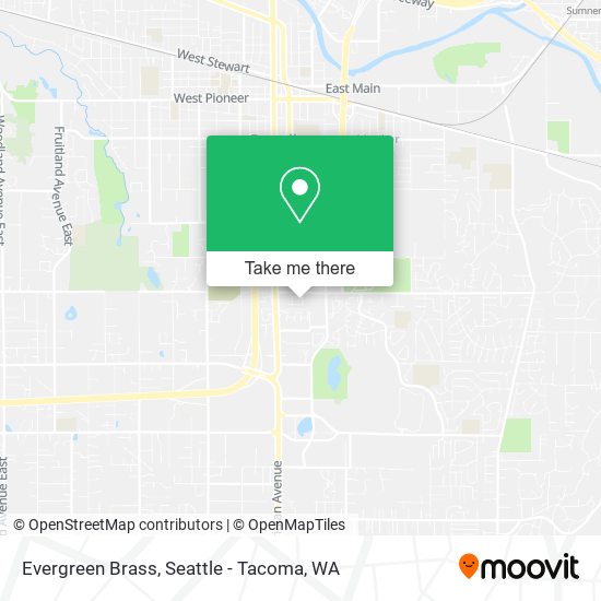 Mapa de Evergreen Brass