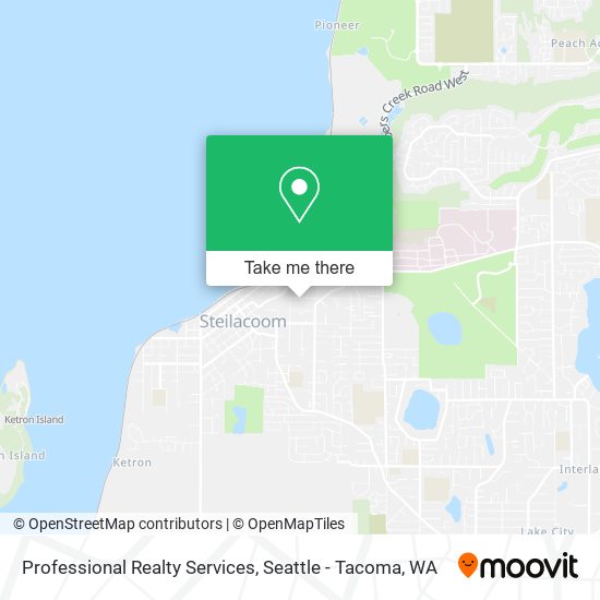 Professional Realty Services map