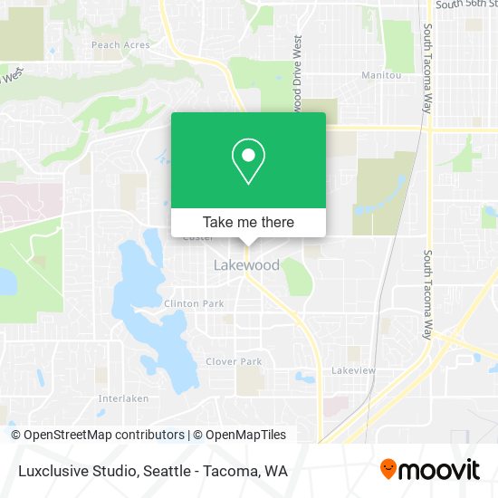 Luxclusive Studio map