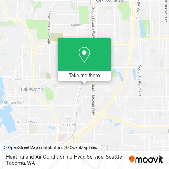 Mapa de Heating and Air Conditioning Hvac Service