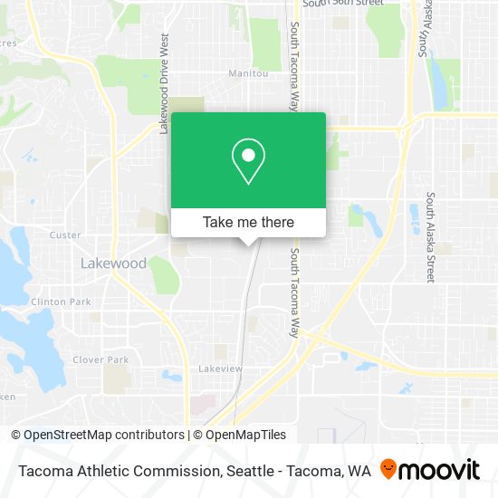 Mapa de Tacoma Athletic Commission