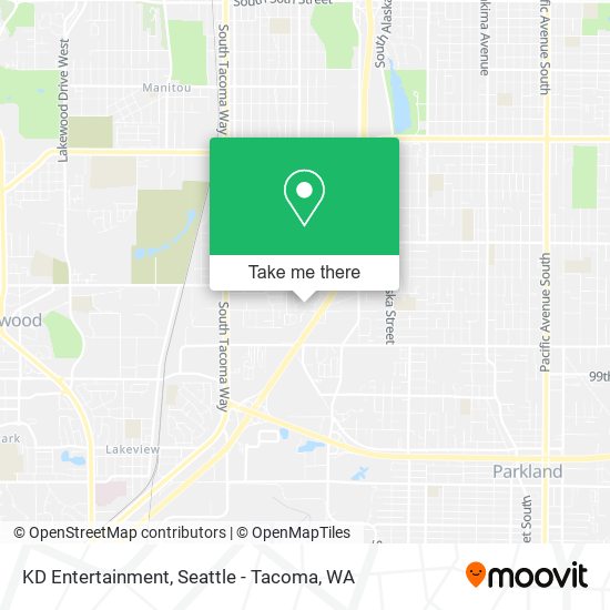 KD Entertainment map