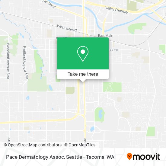 Pace Dermatology Assoc map