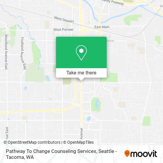 Mapa de Pathway To Change Counseling Services