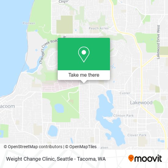 Weight Change Clinic map