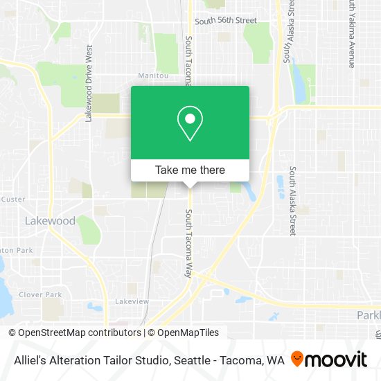 Mapa de Alliel's Alteration Tailor Studio