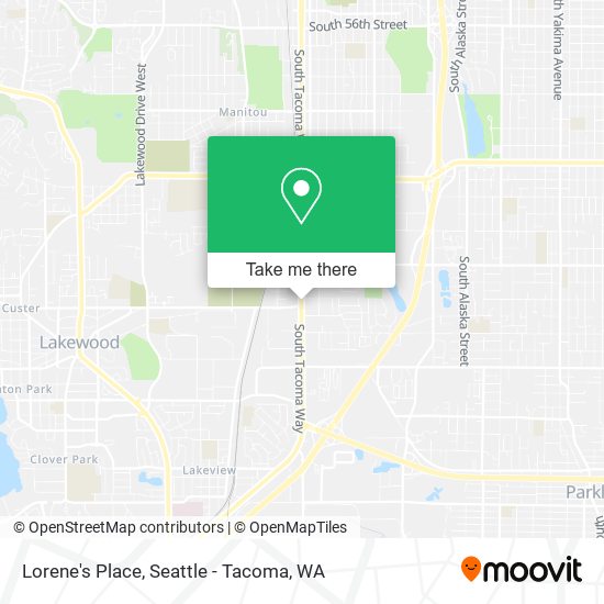 Lorene's Place map