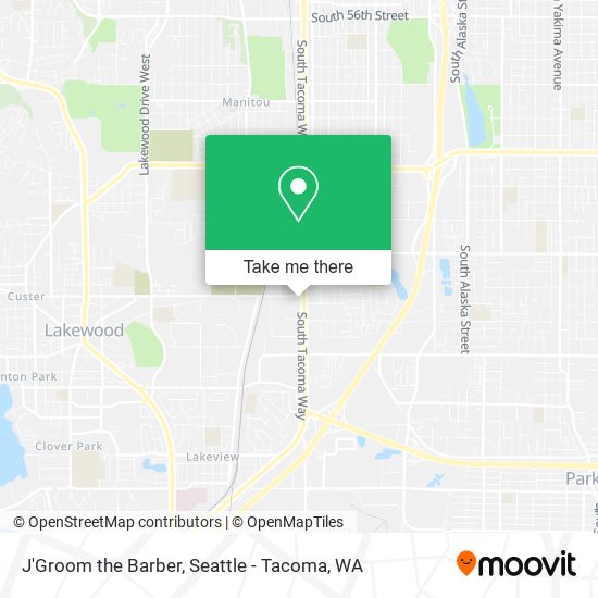J'Groom the Barber map