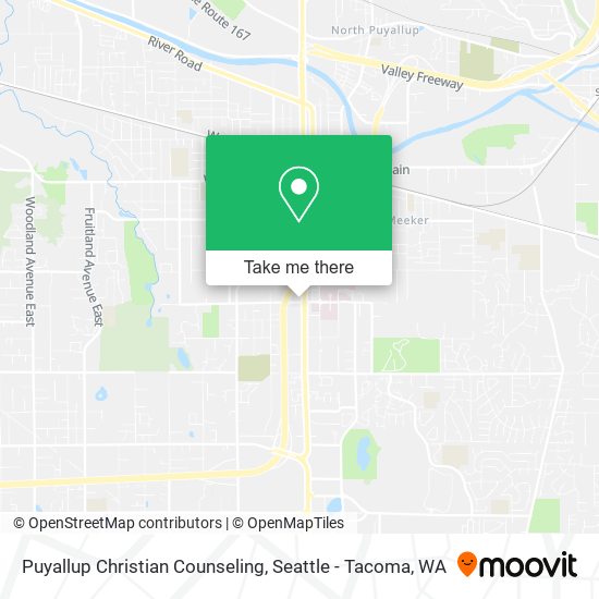 Puyallup Christian Counseling map