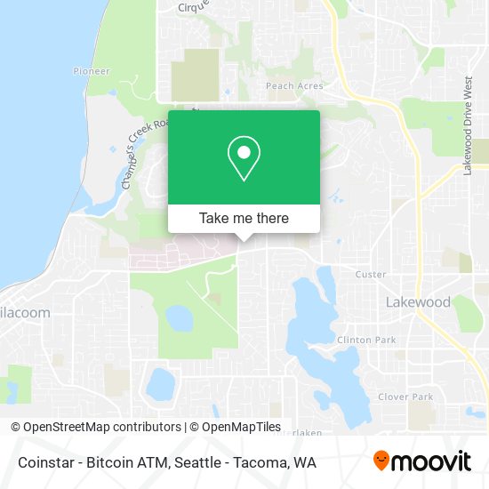 Coinstar - Bitcoin ATM map