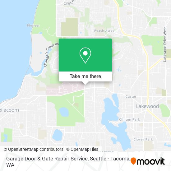 Garage Door & Gate Repair Service map