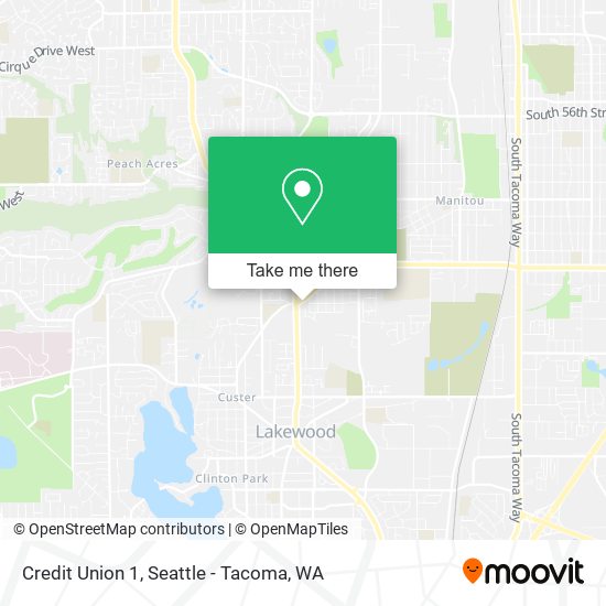 Mapa de Credit Union 1
