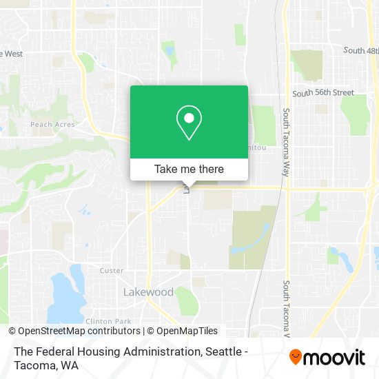 The Federal Housing Administration map