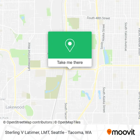 Sterling V Latimer, LMT map