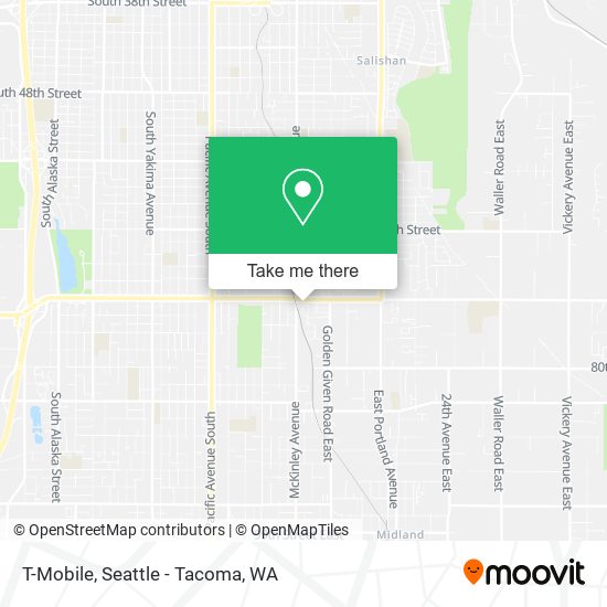 T-Mobile map