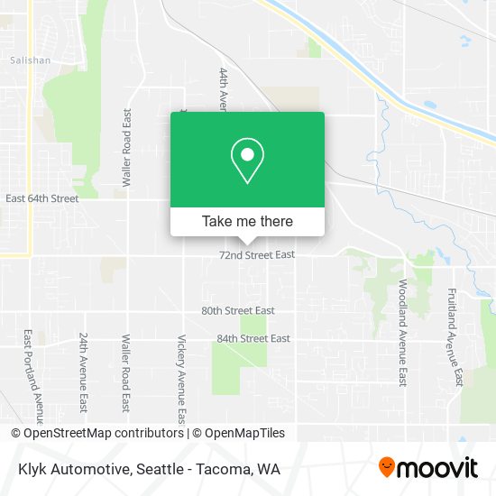 Klyk Automotive map