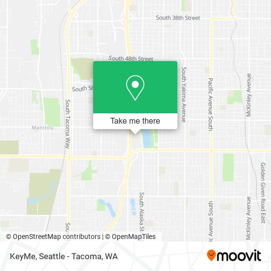 KeyMe map