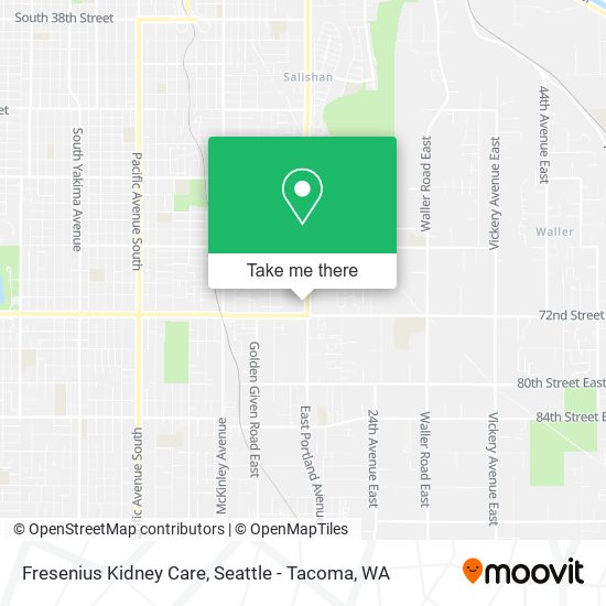 Fresenius Kidney Care map