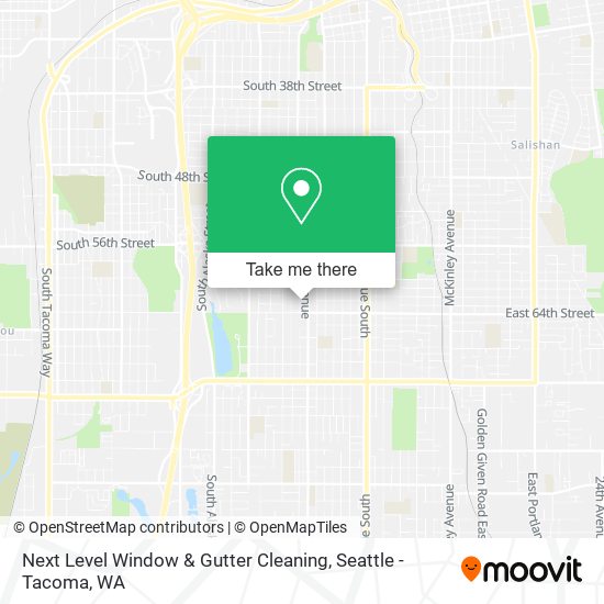 Mapa de Next Level Window & Gutter Cleaning