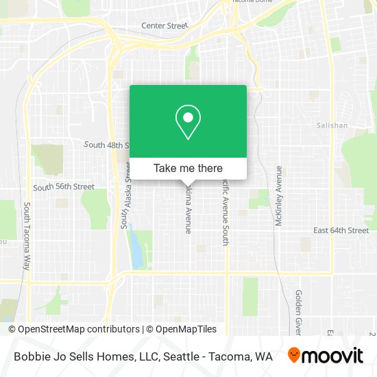 Bobbie Jo Sells Homes, LLC map