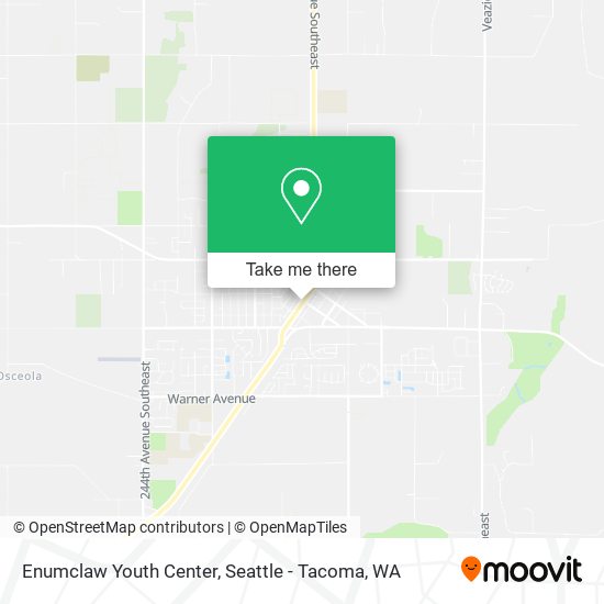 Mapa de Enumclaw Youth Center