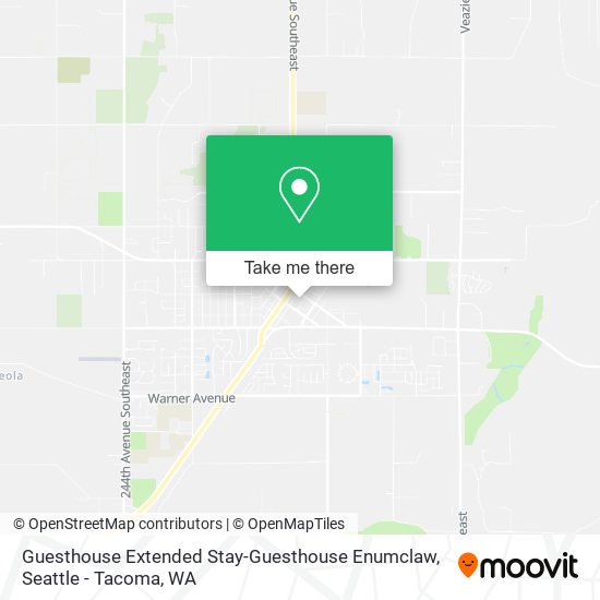 Guesthouse Extended Stay-Guesthouse Enumclaw map