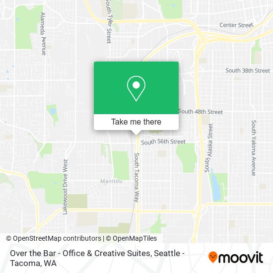 Over the Bar - Office & Creative Suites map